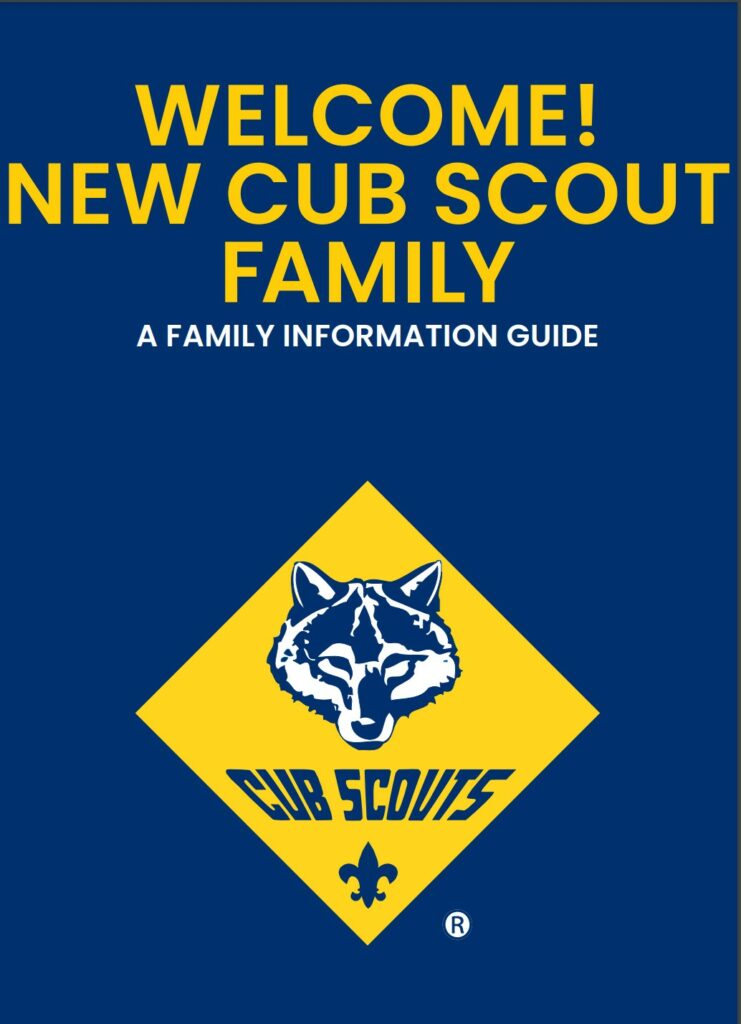 new cub scout family guide